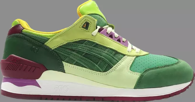 Кроссовки 24 kilates x gel respector 'virgen extra' Asics, зеленый