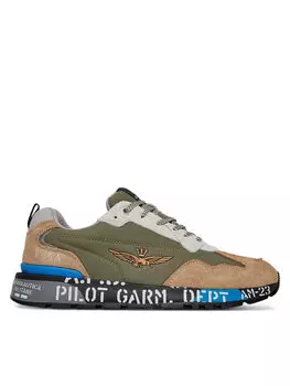 Кроссовки 251Sc276Ct3546 Aeronautica Militare, зеленый