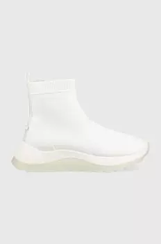 Кроссовки 2 Piece Sole Sock Boot Calvin Klein, белый