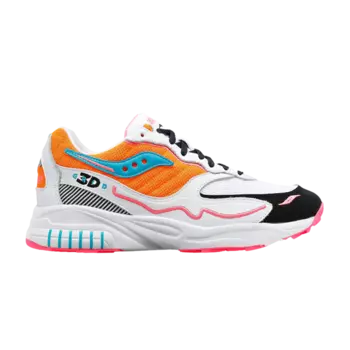 Кроссовки 3D Grid Hurricane Saucony, белый