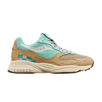 Кроссовки 3D Grid Hurricane Saucony, зеленый
