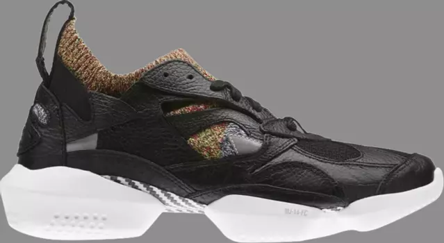 Кроссовки 3d opus pro 'black hypergreen' Reebok, черный