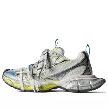Кроссовки 3xl sneaker 'white yellow blue mesh' Balenciaga, белый