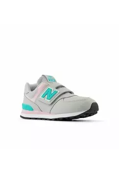 Кроссовки 574 HOOK & LOOP New Balance, серый