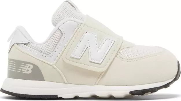 Кроссовки 574 New-B Hook & Loop Toddler 'Nimbus Cloud', белый