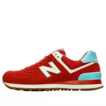 Кроссовки 574 New Balance, красный