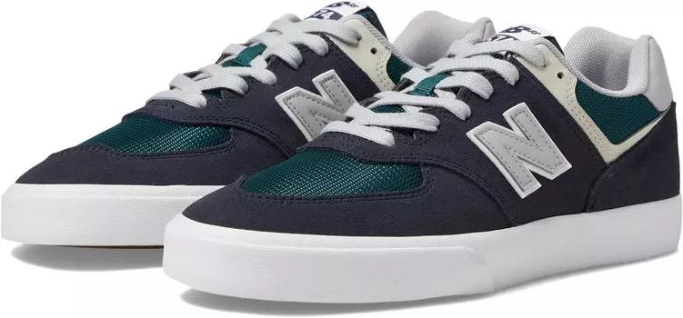 Кроссовки 574 Vulc New Balance, цвет Navy/Grey