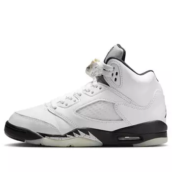 Кроссовки 5 retro 'reverse metallic' Air Jordan, белый