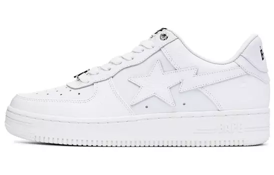 Кроссовки A Bathing Ape BAPE SK8 Sta "Purple White", белый