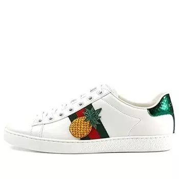 Кроссовки ace Gucci, белый
