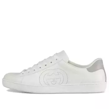 Кроссовки ace 'interlocking g' Gucci, белый