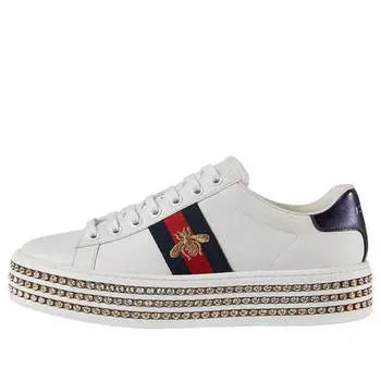 Кроссовки ace sneaker Gucci, белый