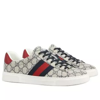Кроссовки ace web Gucci, бежевый