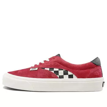 Кроссовки acer ni sp checkerboard red Vans, красный