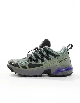 Кроссовки ACS + OG зеленого цвета Salomon