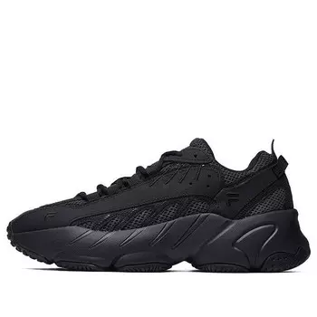 Кроссовки ade black Fila, черный