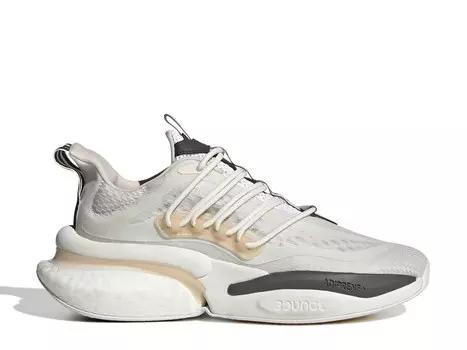 Кроссовки Adidas AlphaBoost V1, белый/розовый