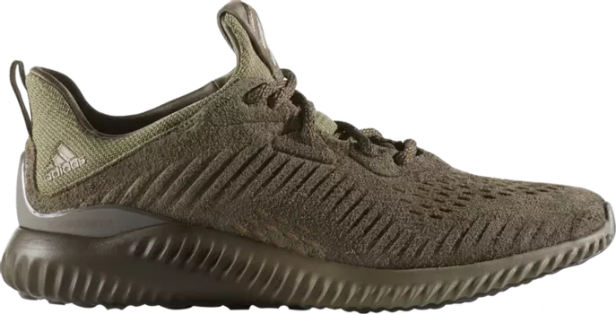 Кроссовки Adidas Alphabounce 'Suede', зеленый