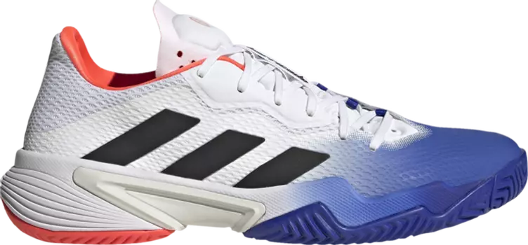 Кроссовки Adidas Barricade 'Lucid Blue Solar Red', синий