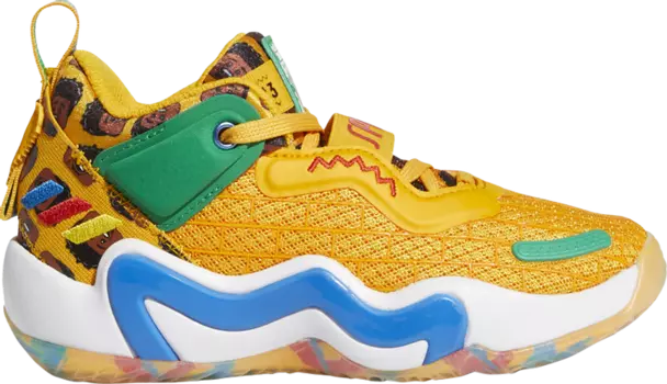 Кроссовки Adidas Bel-Air Athletics x D.O.N. Issue #3 Little Kid 'Prep School Jacket', желтый