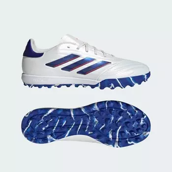 Кроссовки Adidas COPA PURE 2 ELITE TF / Turf (Training shoes) / COPA PURE 2 ELITE TF, цвет White/Lucid Blue/Solar Red