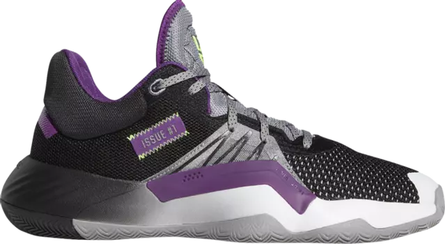 Кроссовки Adidas D.O.N. Issue #1 'Joker', фиолетовый