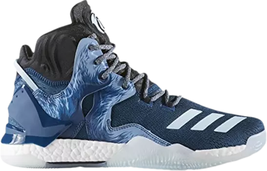 Кроссовки Adidas D Rose 7 2016 'Halloween', синий
