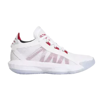 Кроссовки Adidas Dame 6 J, белый