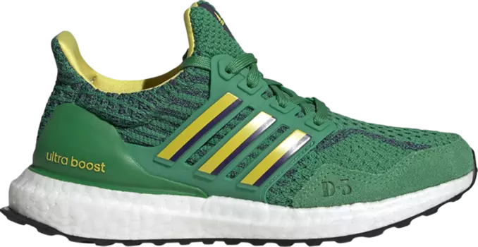 Кроссовки Adidas Disney x UltraBoost 5.0 DNA J 'The Mighty Ducks - District 5', зеленый