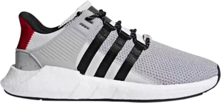 Кроссовки Adidas EQT Support 93/17 'Grey Black Scarlet', серый