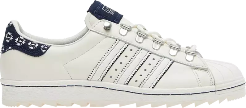 Кроссовки Adidas Footshop x Superstar 'Blueprinting', синий