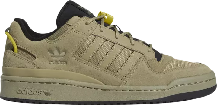Кроссовки Adidas Forum Low CL 'Orbit Green', зеленый