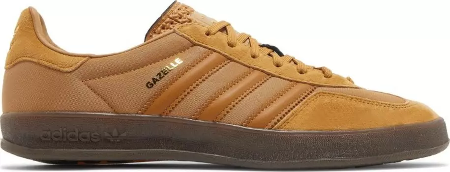 Кроссовки Adidas Gazelle Indoor 'Mesa Gum', коричневый