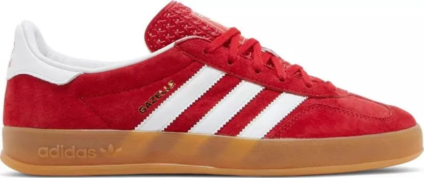 Кроссовки Adidas Gazelle Indoor 'Scarlet Gum', красный
