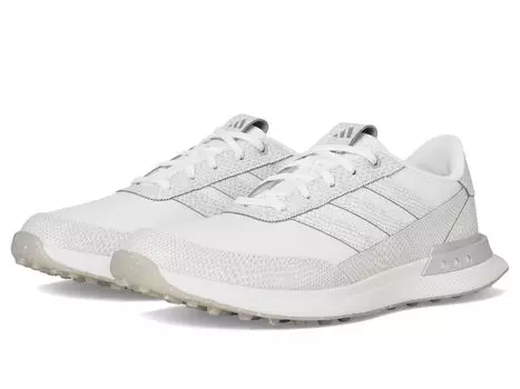 Кроссовки adidas Golf S2G 25 Leather Spikeless Golf Shoes, цвет Footwear White/Footwear White/Silver Metallic