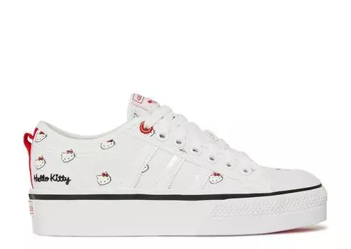 Кроссовки Adidas HELLO KITTY X WMNS NIZZA PLATFORM 'ALLOVER PRINT', белый