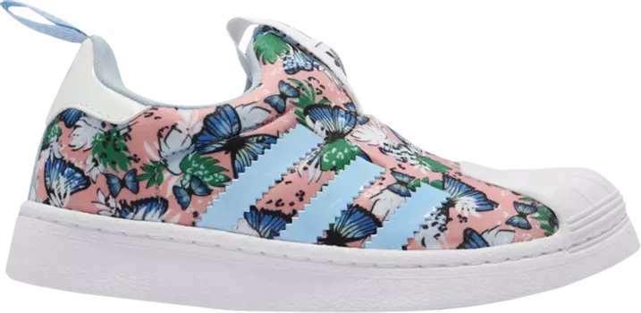 Кроссовки Adidas Her Studio London x Superstar 360 Little Kid, разноцветный