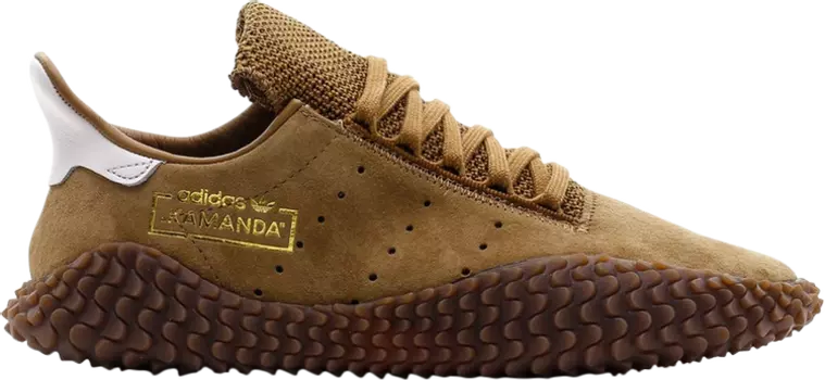 Кроссовки Adidas Kamanda 'Brown Pack', коричневый