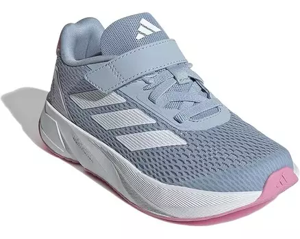 Кроссовки adidas Kids adidas Kids Duramo SL Elastic Lace Sneakers, цвет Wonder Blue/White/Bliss Pink