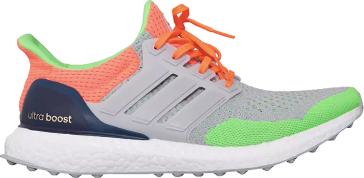 Кроссовки Adidas Kolor x UltraBoost 1.0 'Solar Orange', серый