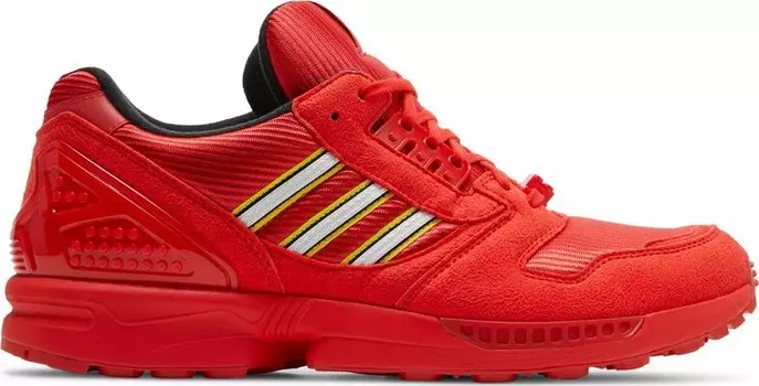 Кроссовки Adidas LEGO x ZX 8000 'Color Pack - Active Red', красный