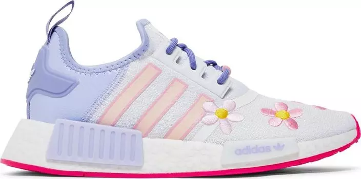 Кроссовки Adidas Monsters Inc. x NMD_R1 Big Kid 'Boo', фиолетовый