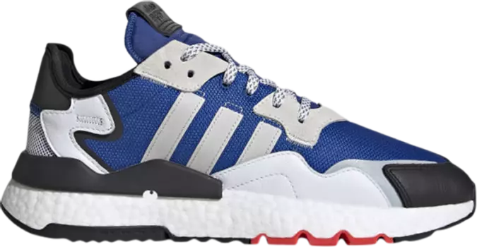 Кроссовки Adidas Nite Jogger 'Royal Blue', синий