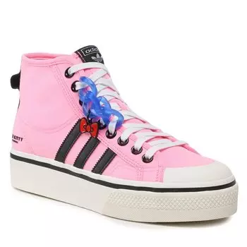Кроссовки adidas NizzaPlatform Mid, розовый