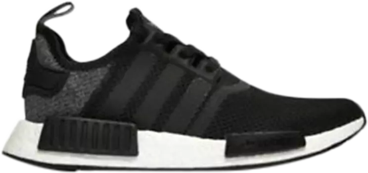 Кроссовки Adidas NMD_R1 'Black Grey Wool', черный