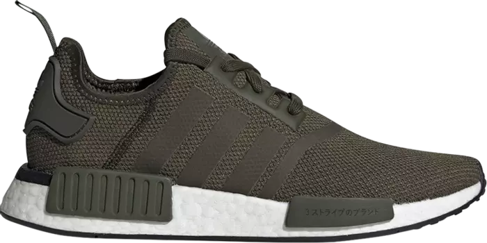Кроссовки Adidas NMD_R1 'Japan - Night Cargo', зеленый