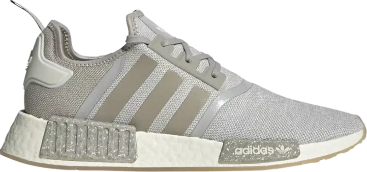 Кроссовки Adidas NMD_R1 'Metal Grey Sand', серый