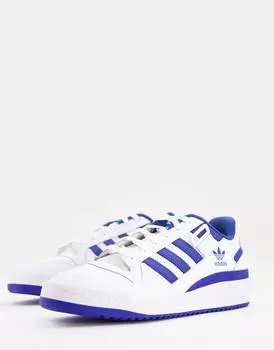Кроссовки Adidas Originals Forum, белый/фиолетовый