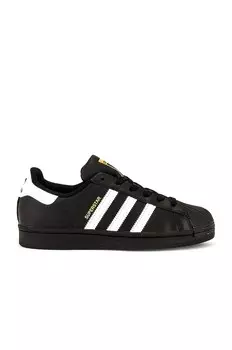 Кроссовки Adidas Originals Superstar Foundation, цвет Black & White & Black