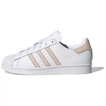 Кроссовки adidas originals Superstar Skateboarding Shoes Women's Low-top White/Pink, розовый